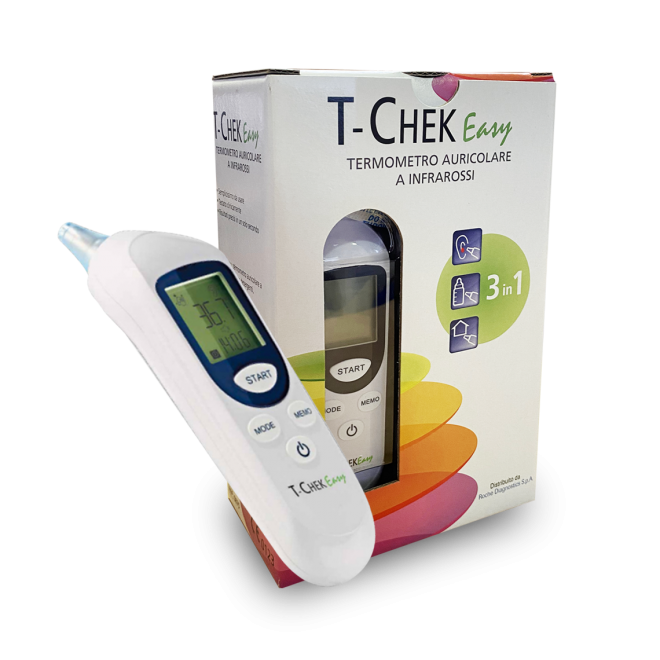 ROCHE T-Check Easy - Termometro auricolare a infrarossi
