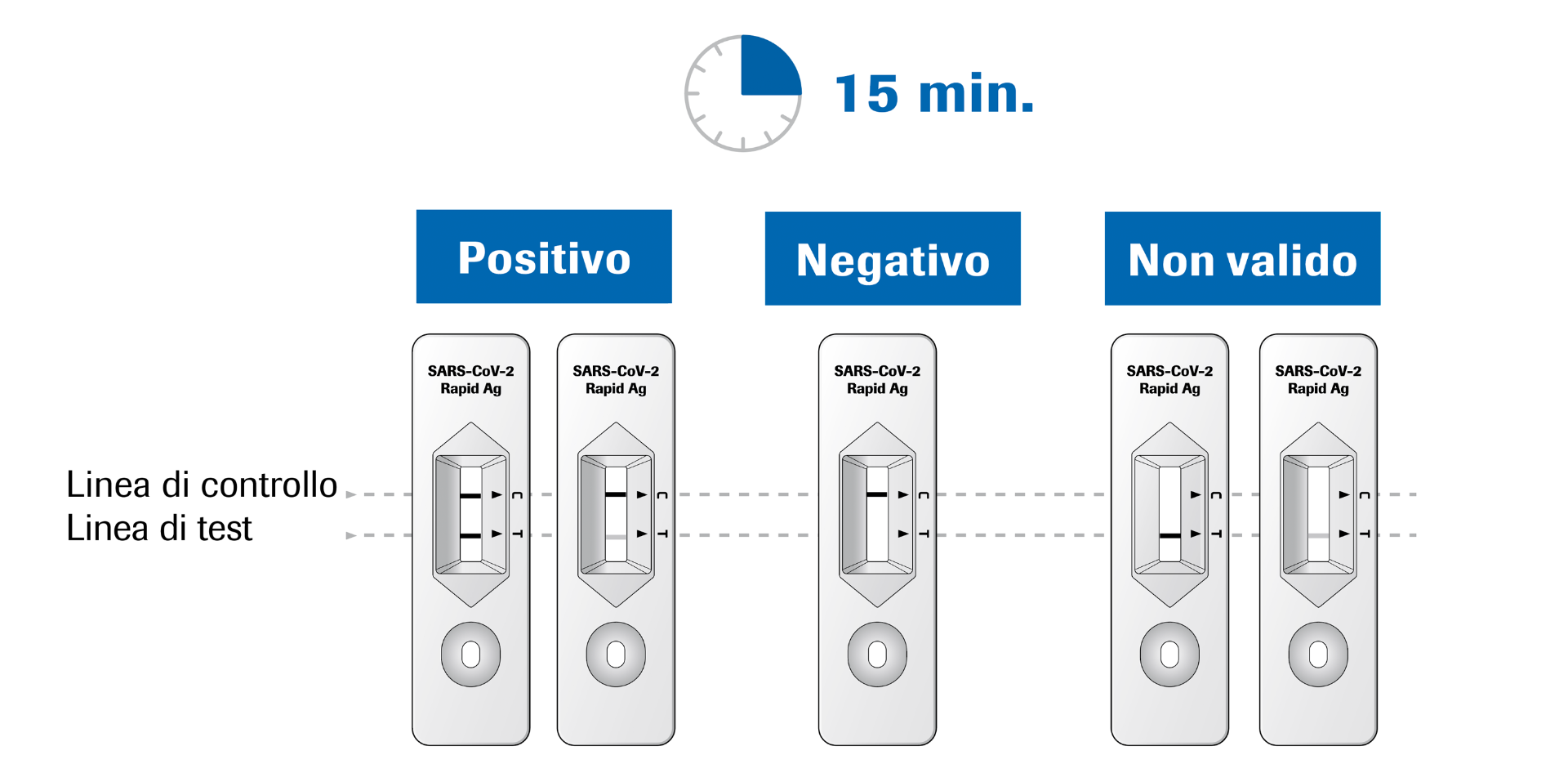 risultati test fai date rapidi antigene roche