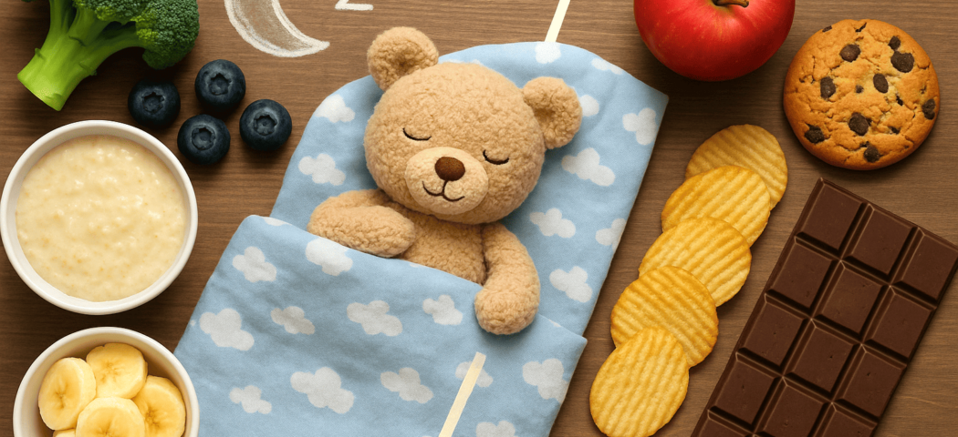 Alimentazione e sonno: alimenti che favoriscono il riposo dei bambini vs alimenti da evitare