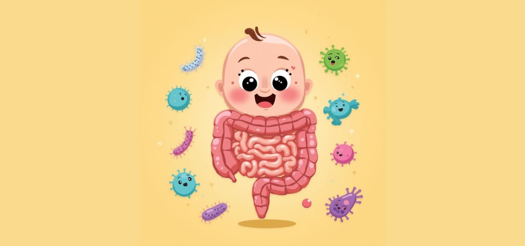 Flora intestinale nei bambini: perché è fondamentale