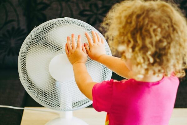 Colpo di calore nei bambini